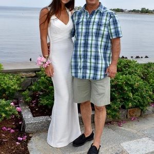 White Herve Leger Dress